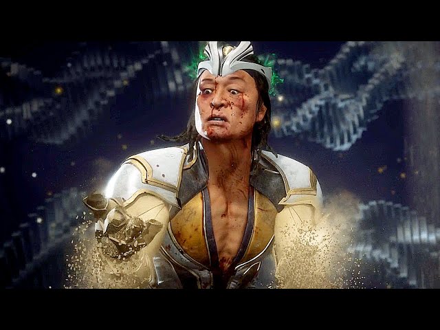 Shang Tsung Turns To Dust Death Scene - MORTAL KOMBAT 11 AFTERMATH 