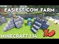 Minecraft Easiest Cow Farm - 1.16/1.15 - Compact and Simple!