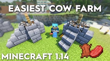 Minecraft Easiest Cow Farm - Compact and Simple! 1.21+