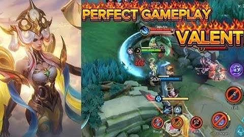 FULL GAMEPLAY VALENTINA || BEST BUILD AND EMBLEM 2025 #mobilelegends 