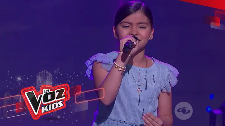Luciana canta Como la flor | La Voz Kids Colombia 2022