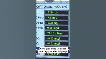 Giữ nguồn nước sinh hoạt trước nguy cơ xâm nhập mặn kéo dài đến hết tháng 8/2024 #shorts