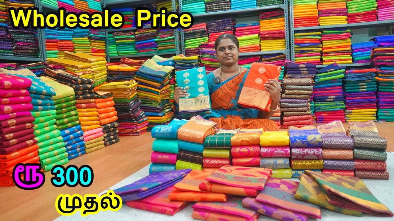 Salem Elampillai Silk Sarees Manufacturer Direct Sales in Wholesale