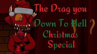 FNF Hellbeats Corruption Prologue - Dragged Down to Hell (Christmas Special Lyric Video)