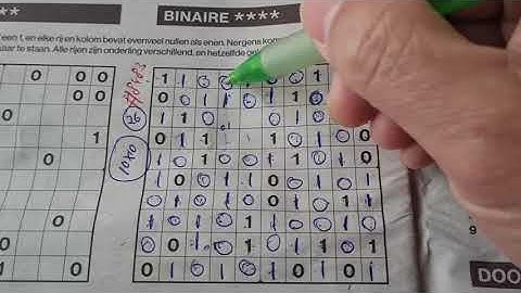 (#8483) Saturday. Binary01 Sudoku puzzle. Bonus Extra edition. 05-04-2024 Extra part 3 of 4