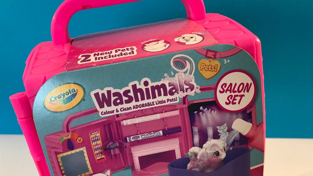 Crayola Washimals Beauty Salon Playset