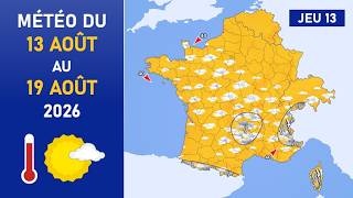 Weather Forecast for Thursday, August 13 to Wednesday, August 19, 2026