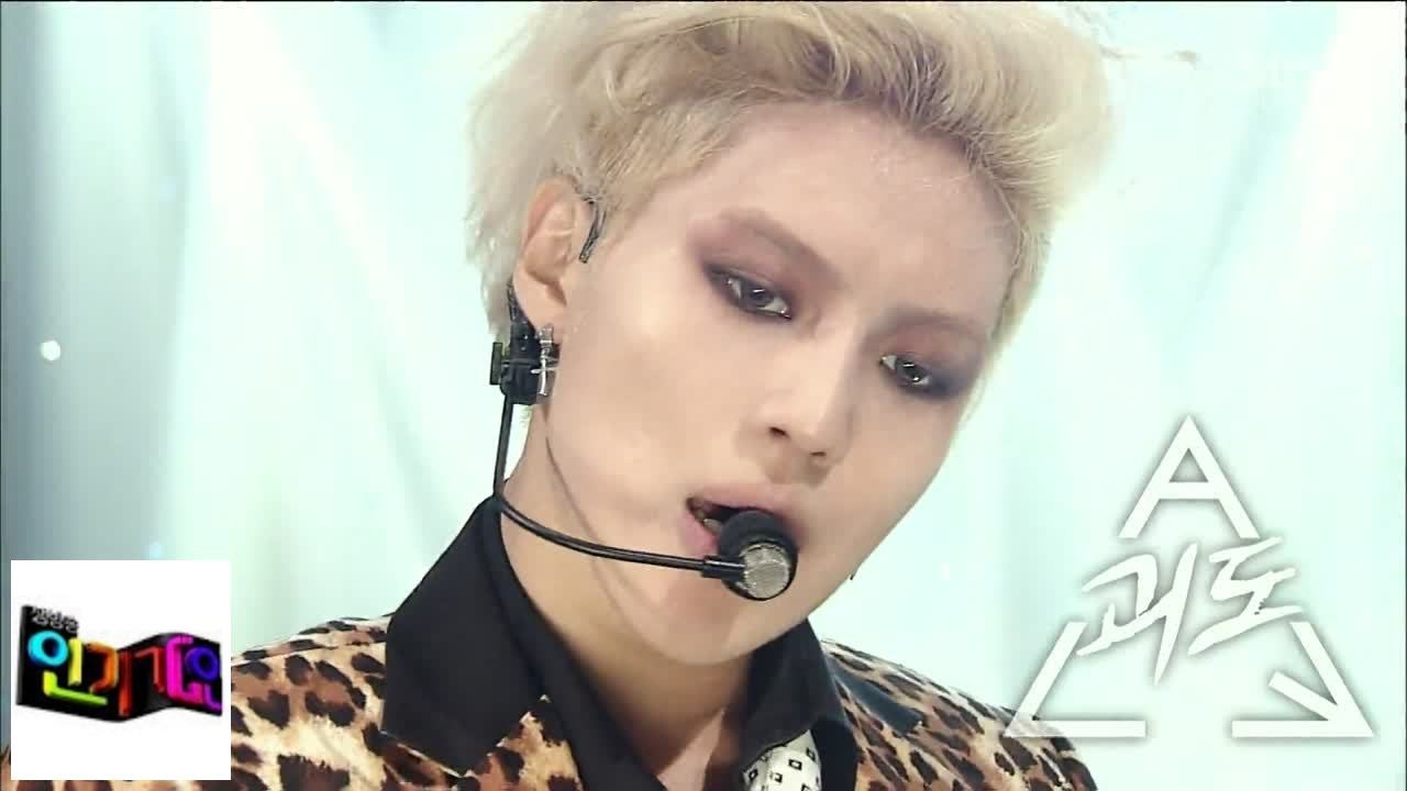 [Taemin] Kaito @ Популярная песня Inkigayo 140824