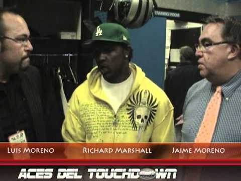 Aces Del Touchdown Interview with Richard Marshall from the Carolina Panthers