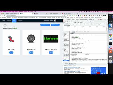 [Hacking API - 04]Exploiting Mass Assignment the vub on production page