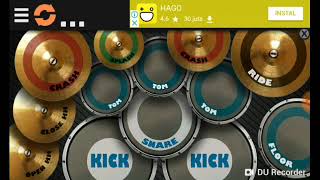 Dj ditinggal rabi versi real drum by cover music