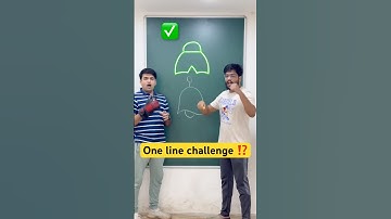 One Line Draws the entire shape, and the lines cannot overlap!Is there an answer to this question?1