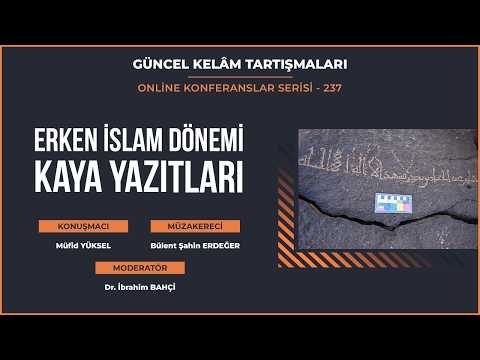 237- ERKEN İSLAM DÖNEMİ KAYA YAZITLAR
