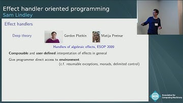 Effect handler oriented programming