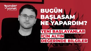 Yeni̇ Başlayanlar İçi̇n E-Ti̇caret E-İhracat Bugün Başliyor Olsaydim Ne Yapardim? 