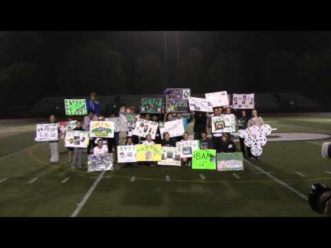 Football Senior Night Poster Ideas