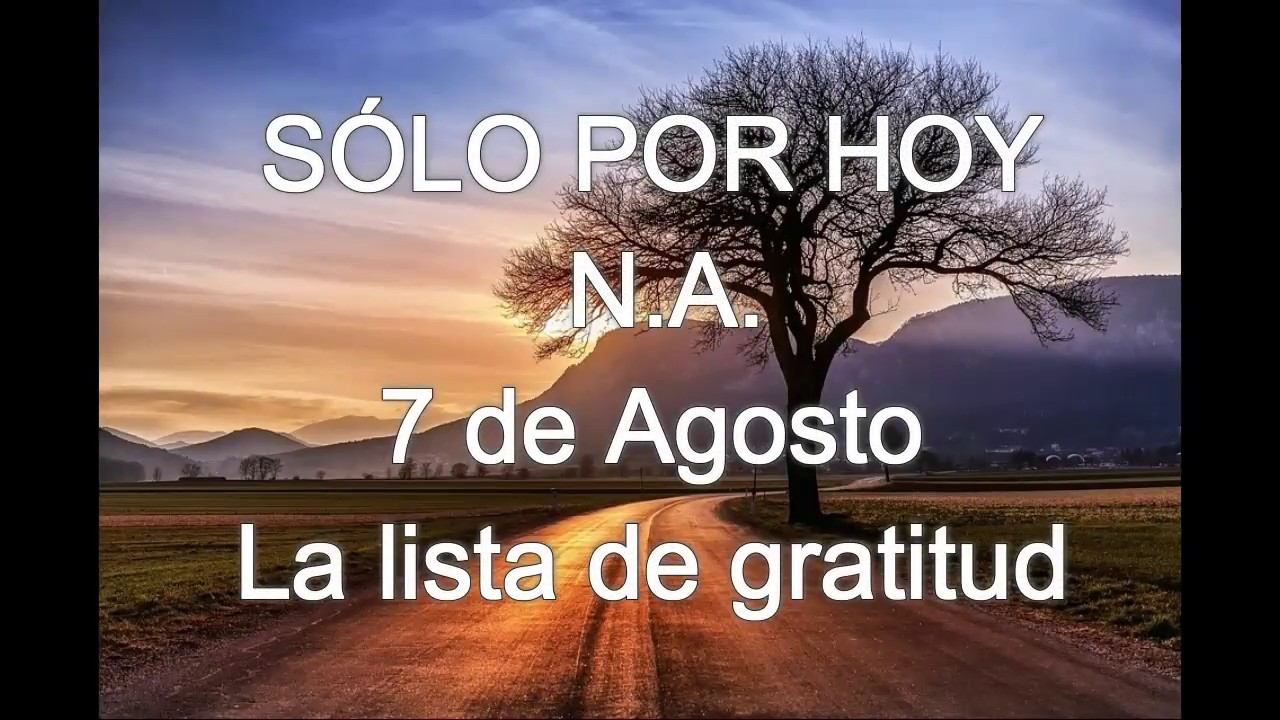 Sólo por hoy 7 de Agosto Sin Voz adicciones tecnologicas