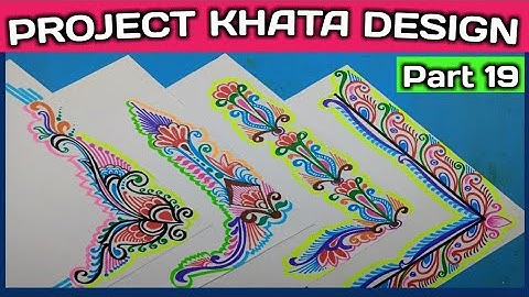 Border and corner design for student