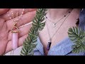 HOW TO MAKE RESIN CRYSTALS / DIY AMETHYST AND ROSE QUARZ BOHO NECKLACE