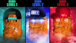 Remix - Level 1 vs Level 2 vs Level 3 Gegagedigedagedago #remix #phonk #memes