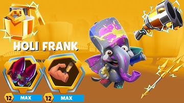 Solo Frank Maxed Level 20 Muscles Zooba Gameplay