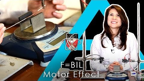 Motor Effect F=BIL - Physics A-level Practical