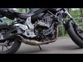 Yamaha MT-07 Beschleunigung (Acceleration) 0-100 km/h 48Ps vs 75PS / Arapovic / Drohne