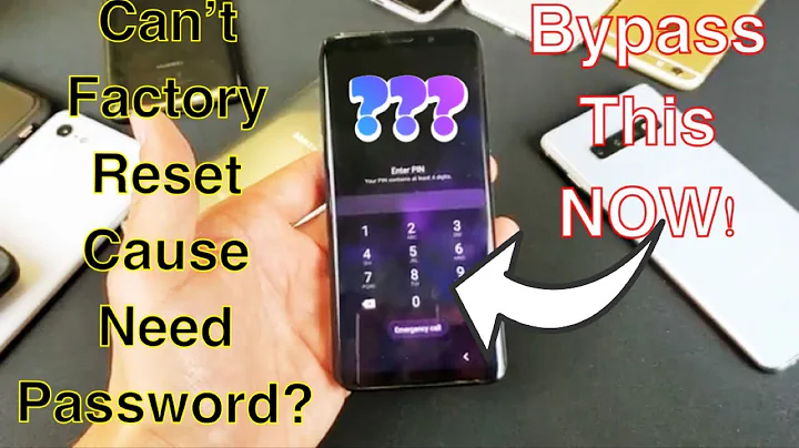 Galaxy S8/S9/S10: Forgot Password/Pin/Swipe Code to do Factory Reset? NO PROBLEM!!!