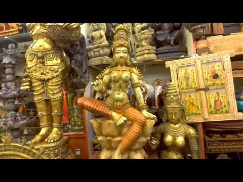 南印度清奈cottage Arts Emporium藝品店1 2 Art Shop Chennai India