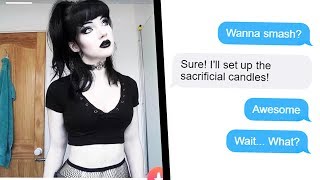 r/Tinder | WANT A GOTH GF?