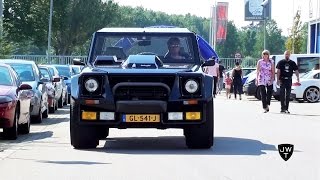 Very Rare Suv Lamborghini Lm002 Accelerations Exhaust Sounds