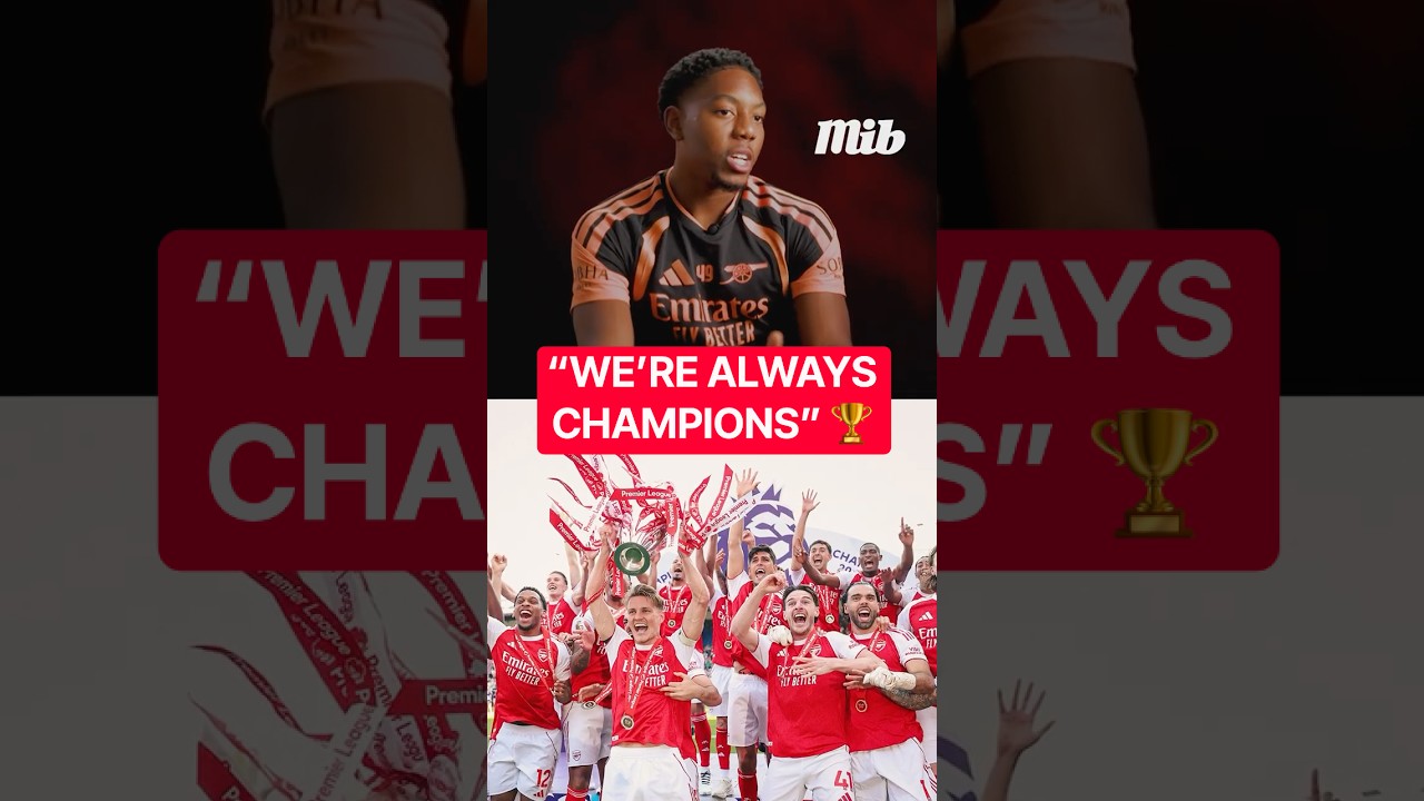 MYLES LEWIS-SKELLY BELIEVES ARSENAL WILL ALWAYS BE CHAMPIONS 🏆