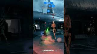 Yoda's Force Push At It's Finest