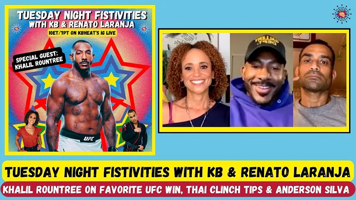 Tuesday Night Fistivities 26: Khalil Rountree On Favorite UFC Win, Anderson Silva & Thai Clinch Tips