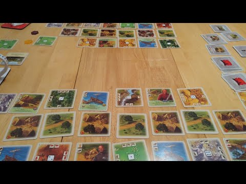 Rivals for Catan board game - how to setup play and review * Amass Games * HD Settlers two player