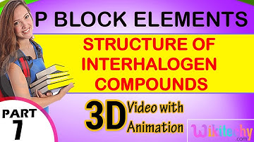 structure of interhalogen compounds p block elements class 12 chemistry subject notes lectures cbse