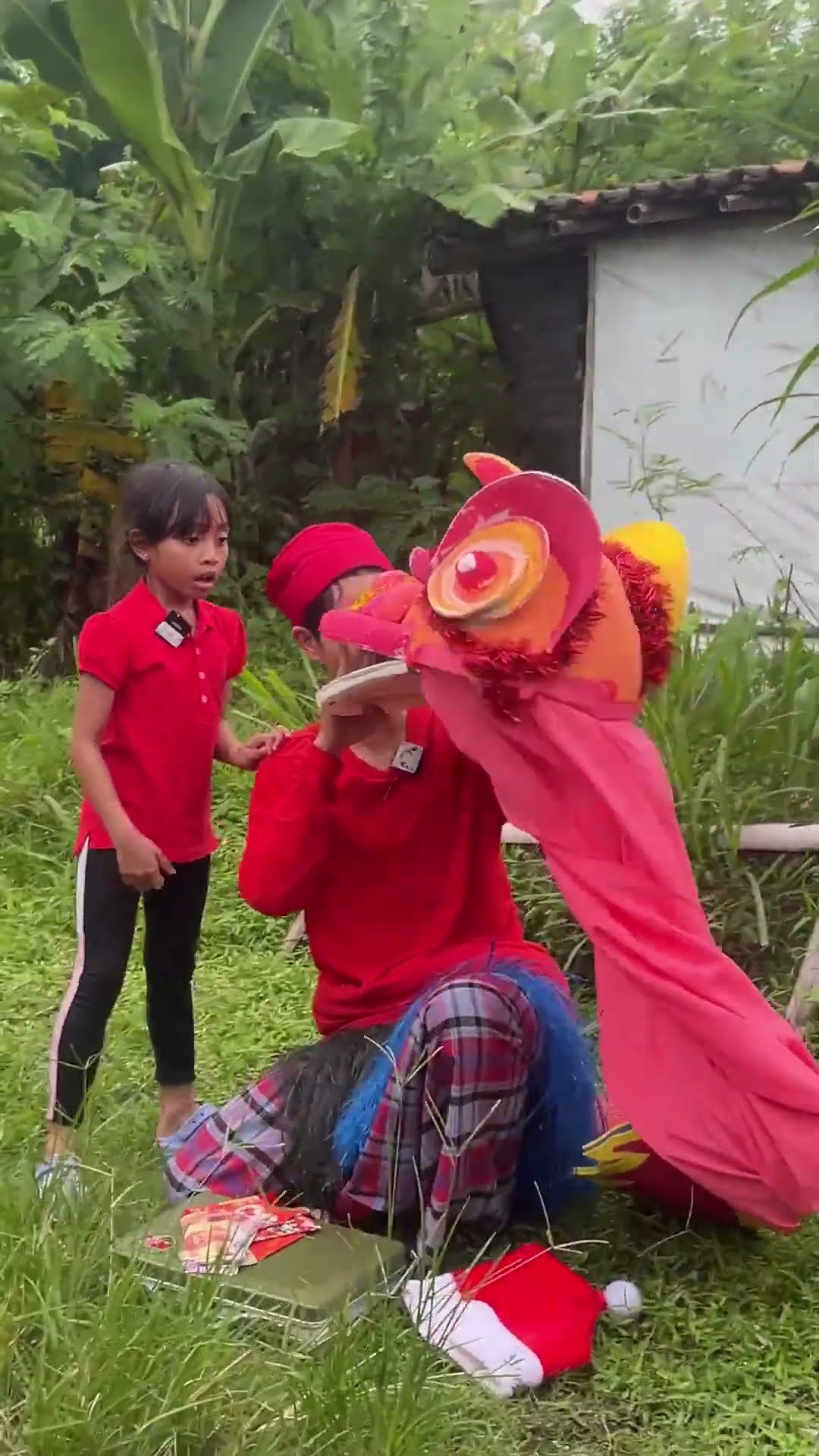 LEIKA TOMPEL SHOOTING MAIN JADI BARONGSAI TIBA-TIBA TOMPEL  KESURUPAN ?? #leika #shots