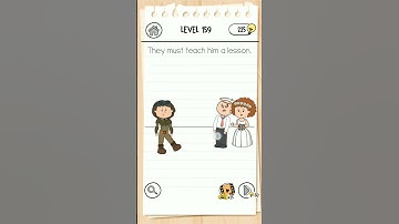 Brain Test 3 Level 159 Tricky Quests Solved #androidgames #braintest #answer