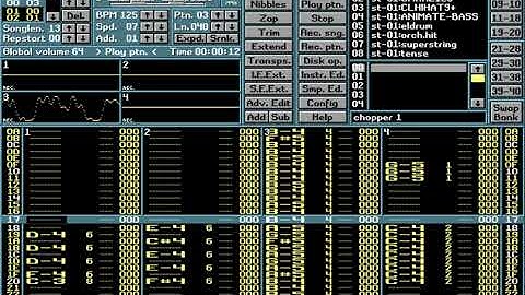 CHOPPER1.MOD remixed – Amiga MOD Music remixes
