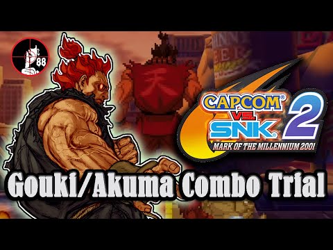 Akuma/Gouki Trials for Capcom vs. SNK 2 【カプエス2】(Hints in description)