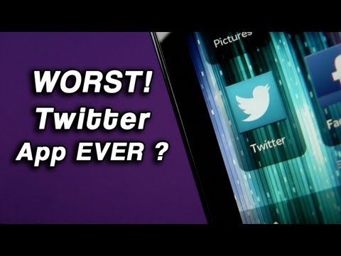 Twitter for BlackBerry Review. 