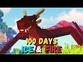 100 Days in Minecraft&#39;s Ice and Fire Mod