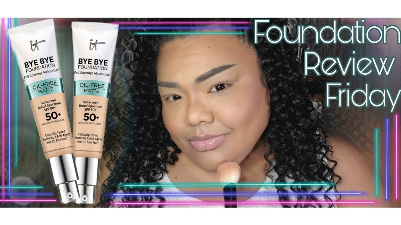 it bye bye foundation oil free matte