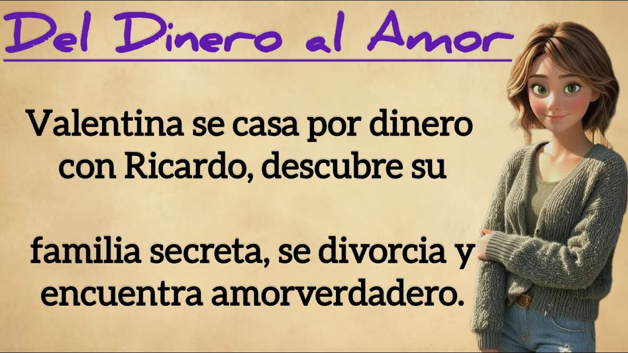 Learn Spanish 🤫 I Was PAID to Be His Wife    Until I Caught Him With His SECRET FAMILY