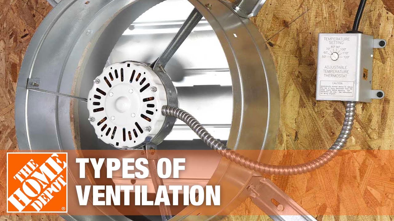 Types of Roofing u0026 Attic Ventilations | The Home Depot - YouTube