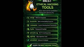 Best ethical haking tools ( command ) and cyber security search Engine