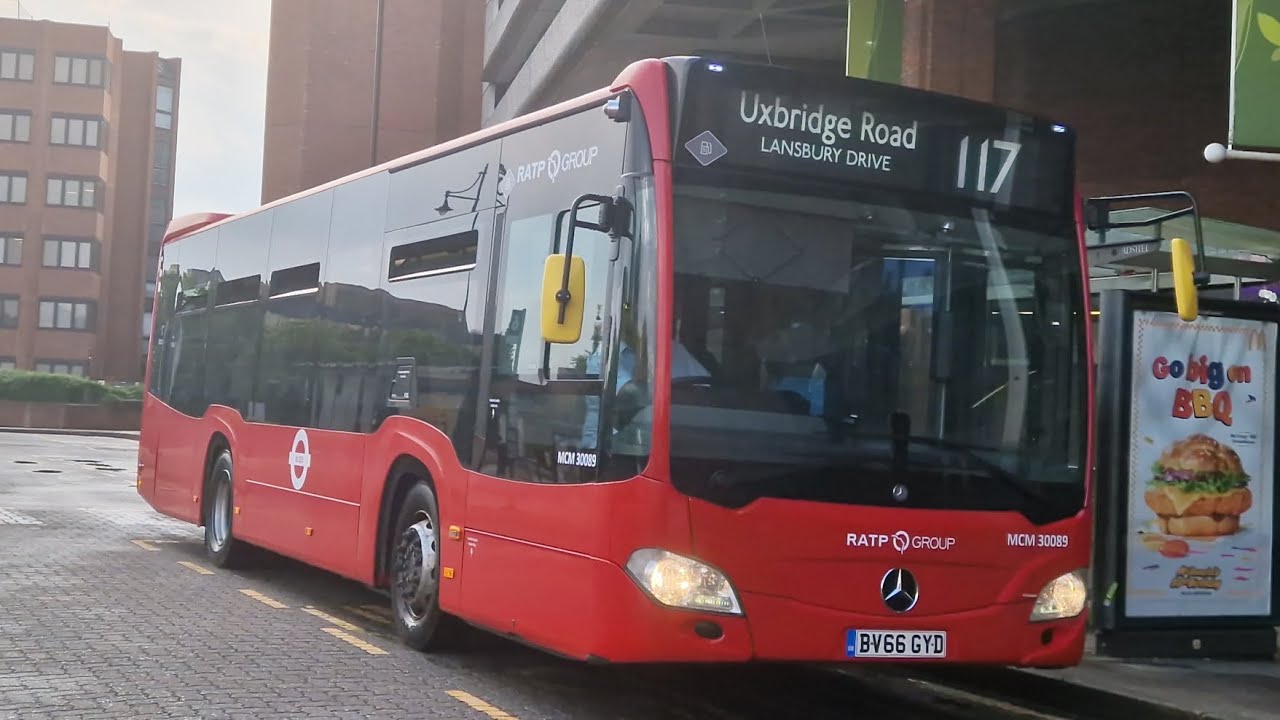 Bus 117 Ratp *Decent One* | RATP MCM30089 BV66GYD Bus Route 117 | Mercedes-Benz ...