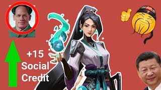 Sage Takes Social Credit Test Valorant Meme