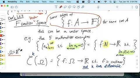 Normed Vector Spaces and Function Spaces | Intro to Functional Analysis Lecture 2