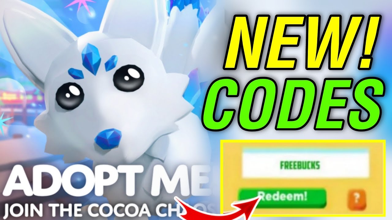 Adopt Me Codes  1 Active Codes for December 2023 - RoCodes